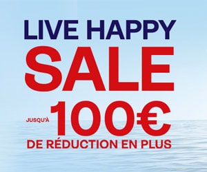 TUI Live Happy Sale : 100€ de réduction sur toutes les vacances en voiture, au ski ou près de chez vous