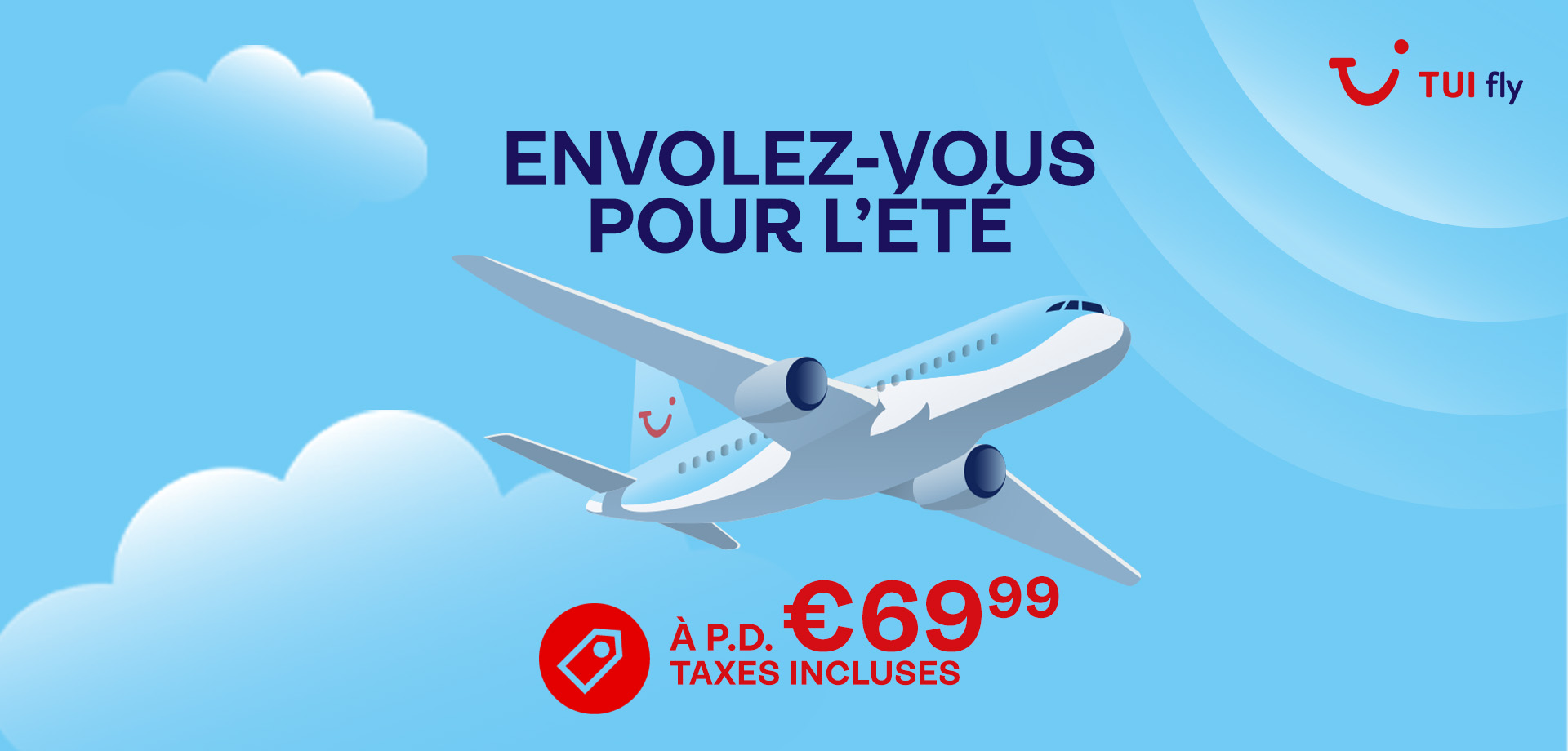 TUIfly Belgique billets d'avion en promo