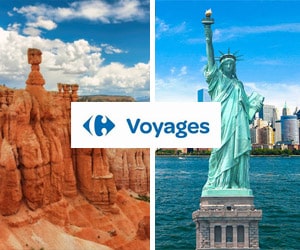 Code promo 10% supplémentaires sur une sélection de voyages aux Etats-Unis & Canada