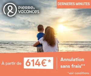 Bon plan Dernières minutes été : séjours en résidence Pierre et Vacances dès 614€ + Annulation sans frais