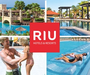 Bon plan 10% supplémentaires sur une sélection de séjours TOUT COMPRIS en hôtels RIU