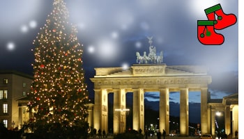 Noël au décor de contes de fées à Berlin, Allemagne