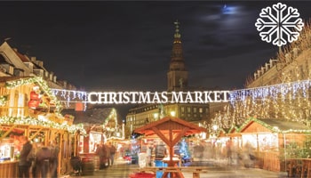 Noël traditionnel à Copenhague, Danemark