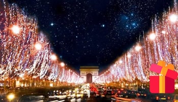Magie de Noël et ambiance festive à Paris