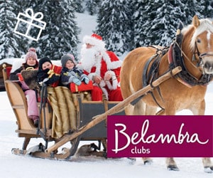 Bon plan Magie de Noël à la montagne ou à la mer jusqu'à -20% sur votre club Belambra en location / demi-pension / pension complète