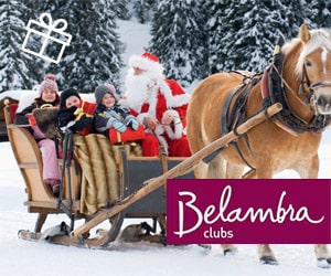 Bon plan Magie de Noël à la montagne ou à la mer  jusqu'à -20% sur votre club Belambra en location / demi-pension / pension complète