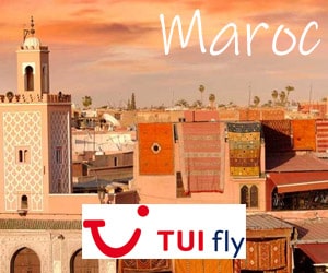 En juillet, billets d'avion ✈ Maroc à bas prix avec TUI fly, dès 199,99€