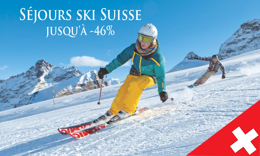 Bon plan séjour ski Suisse evec TUI Belgique