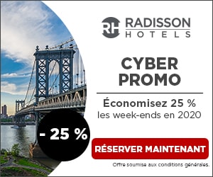 Code promo 25% de réduction sur tous vos weekend 2020