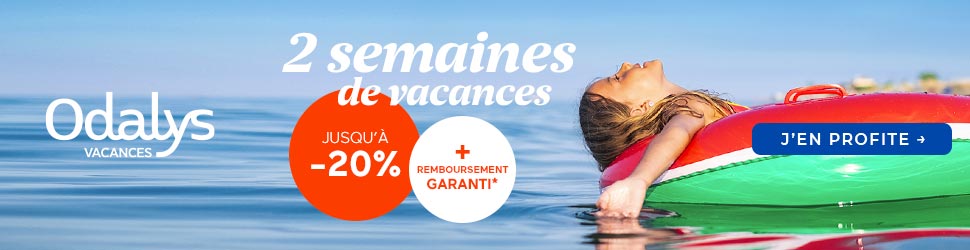 Odalys 2 semaines de vacances