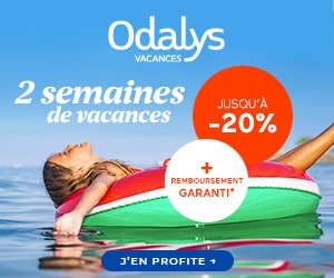 Bon plan Partez 2 semaines consécutives : jusqu'à -20% sur votre séjour + remboursement garanti