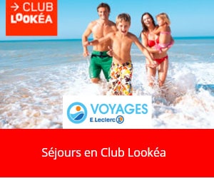 Bon plan Séjours de rêve en Club Lookéa avec animation francophone à partir de 327 € par personne