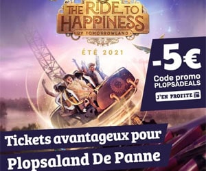 Code promo Eté 2021 : -5€ pour découvrir le NOUVEAU "The Ride to Happiness by Tomorrowland", unique en Europe