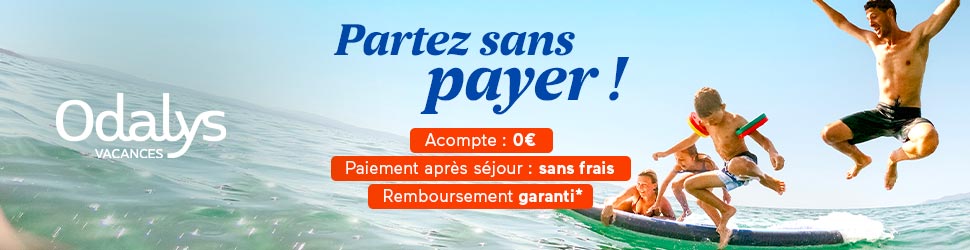 EXCLU OFFRE FLASH : Partez sans payer ? Odalys le refait 