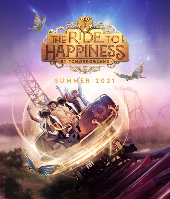 Code promo Eté 2021 : -5€ pour découvrir le NOUVEAU "The Ride to Happiness by Tomorrowland", unique en Europe