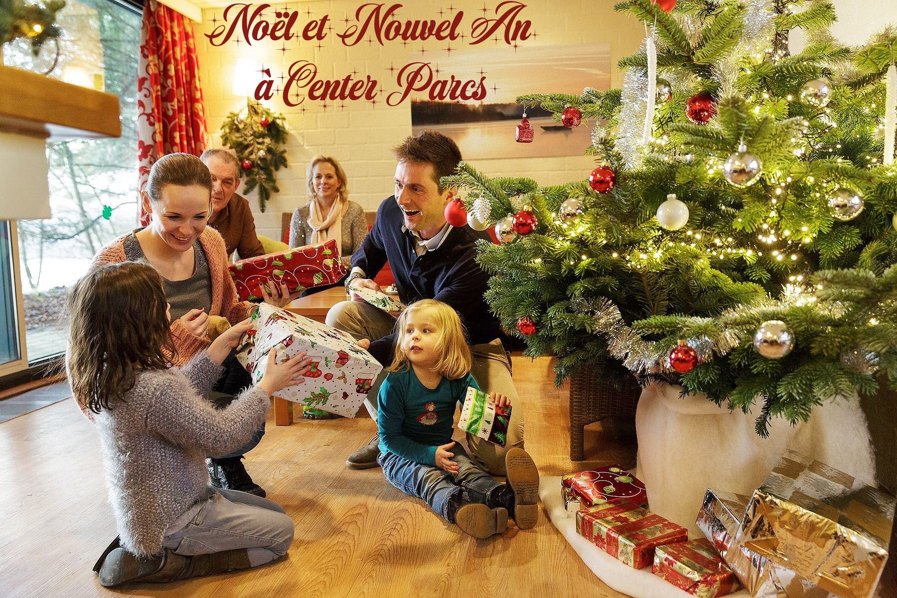 Vacances de Noël à Center Parcs, dès 399€ le cottage confort pour 4