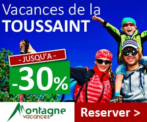 Bon plan Vacances de la Toussaint : à partir de 189€/logt. + frais de dossier offerts avec code promo