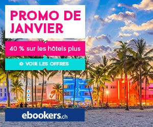 Bon plan En janvier, économisez jusqu’40% sur une sélection d’hôtels