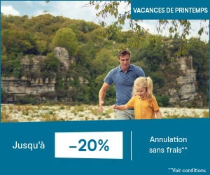Bon plan Séjours d'Avril à Juin dans des résidences Pierre et Vacances, jusqu'à -20% + annulation sans frais