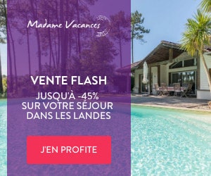 Bon plan Vente Flash pour les Appartements et Villas à Moliets dans les Landes jusqu'à -45%