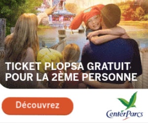 Bon plan Super bon plan famille ! Dès 299€ pour un cottage premium 4 personnes, pendant 3 nuits + un ticket Plopsa GRATUIT avec votre séjour