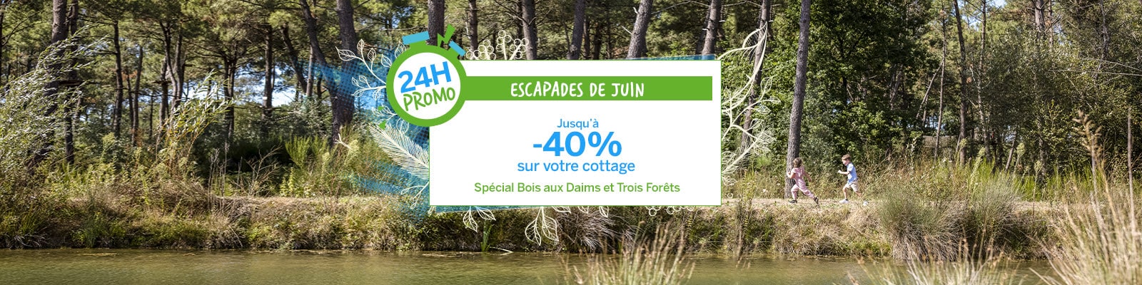 Vente Flash Center Parcs escapades en juin