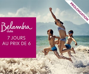 Bon plan 7 jours au prix de 6 pour vos vacances d'été