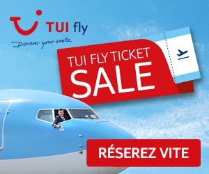 Code promo ✈ TUI fly Ticket sale ! 10% de réduction supplémentaire sur les vols avec TUI fly Belgique