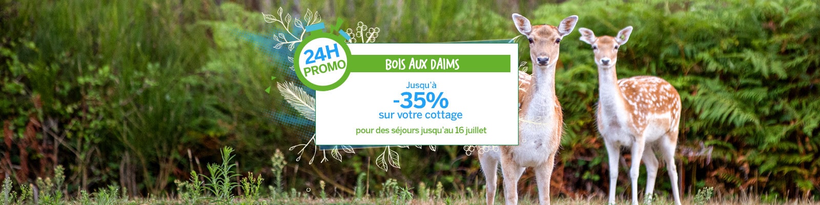 Promo Center Parcs Bois-Francs