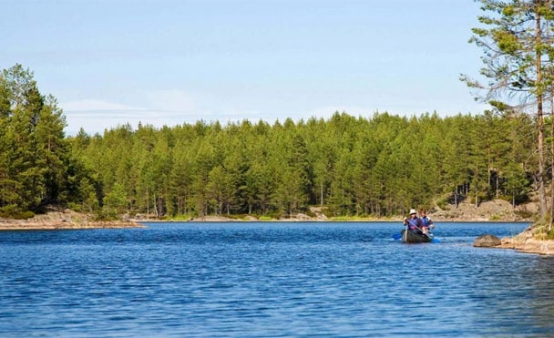 Découverte du Värmland en canoë