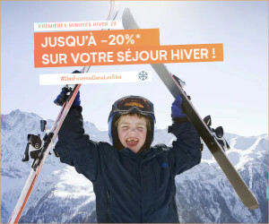 Vacances au ski hiver 2023 : jusqu'à -20% + annulation sans frais + 50€ SUPPLEMENTAIRES