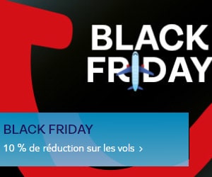 Bon plan BLACK FRIDAY : 10% de réduction sur votre billet d'avion avec TUIfly