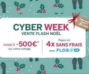 Bon plan CYBER WEEK : Jusqu'à -500€ dans tous les domaines Center Parcs France & Villages Nature® Paris + paiement en 4x sans frais