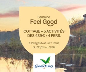 Semaine Feel Good ? A Villages Nature® Paris, le cottage + 5 activités pour seulement 489€ pour 4 personnes