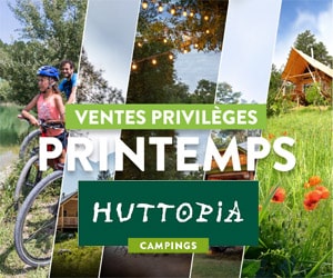 Code promo -10% dès 4 nuits & -20% dès 7 nuits pour escapade en bord de mer, de lac ou de rivière