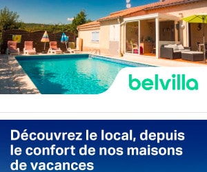 Code promo Jusqu'à 21% de réduction sur vos réservations de séjours chez Belvila