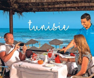 Bon plan TUNISIE, jusqu'à 49% de réduction sur les séjours en all inclusive avec vol inclus (départ Bruxelles, Anvers, Liège, Charleroi & Ostende)