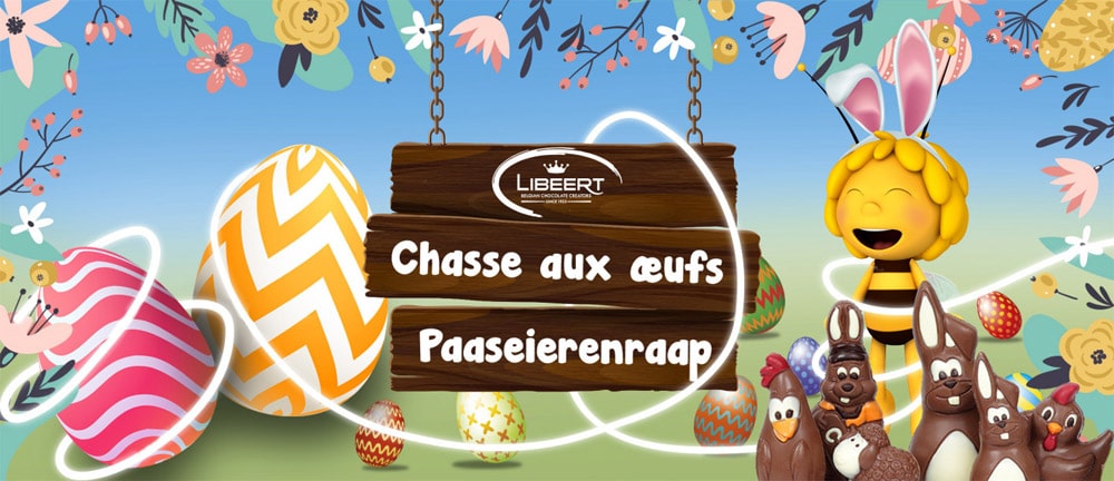 Chasse d'oeufs à Plopsa