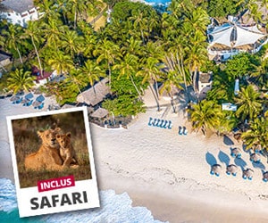 Bon plan VENTE FLASH : Séjour en tout compris et Safari au Kenya dès 1999€ par personne