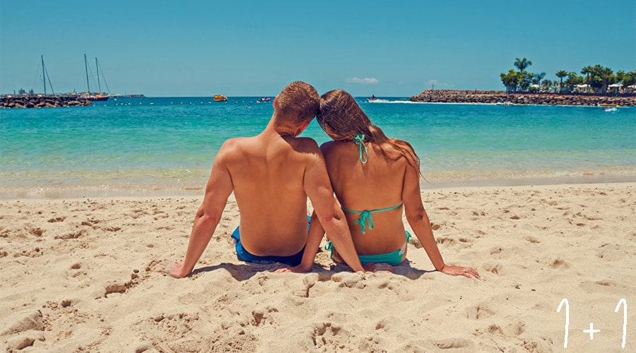 Séjours en avion: 2ème personne gratuite (1 + 1 gratuit)