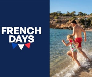 Code promo Les French Days : code promo de 50 € de réduction immédiate sur les séjours au soleil avec Sunweb