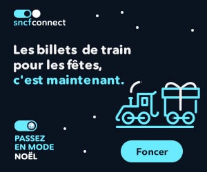 Rendez-vous du 4 au 15 octobre pour réserver vos billets de train pour les fêtes de fin d'année!