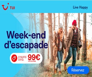 Bon plan Week-end d'escapade à p.d. 99€ /pers. | Pour 2 nuits réservées, la 3e nuit est GRATUITE