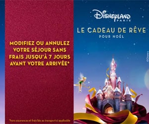 Bon plan Noël Enchanté à Disneyland Paris à partir de 180€/pers. + modification ou annulation sans frais