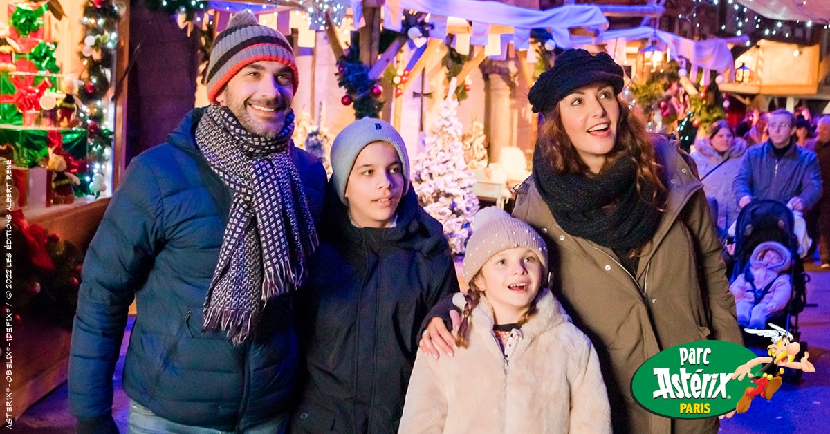 Noël Gaulois au parc Astérix