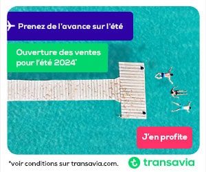 TOP OFFRE : 120 destinations à PETITS PRIX desservies par Transavia France (y compris été 2024)