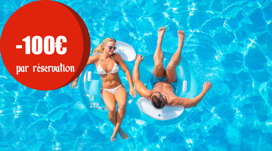 TUI BE Deals : 100€ de réduction supplémentaire sur vos vacances en avion