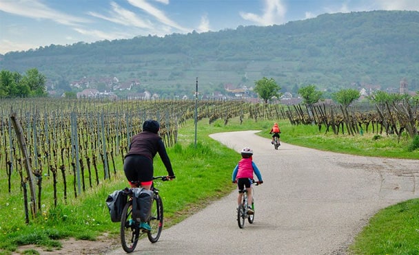 L'Alsace à vélo, de Strasbourg à Colmar en famille