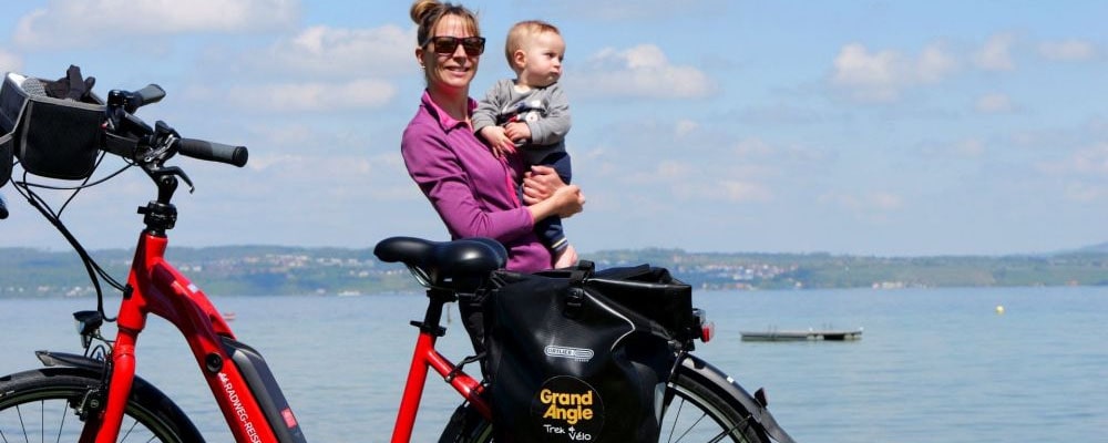 Lac de Constance à vélo en famille