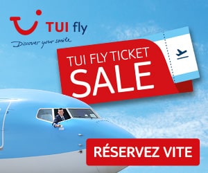 Code promo TUI TICKET SALE 10% de réduction immédiate sur tous les vols TUIFly Belgique | Billets d'avion dès 49,99 €/pers